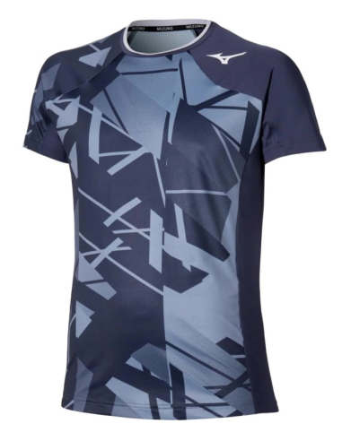 MIZUNO MAGLIA DA UOMO TENNIS SHADOW GRAPHIC S L TEE  | Deriusport.it