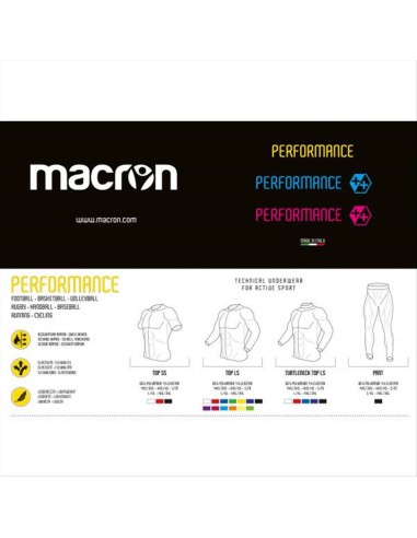 MACRON PERF. TECH  UNDERWEAR TOP LS  | Deriusport.it