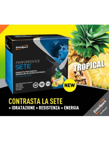 ETHIC SPORT PERFORMANCE SETE 14buste da 22g tropical  | Deriusport.it