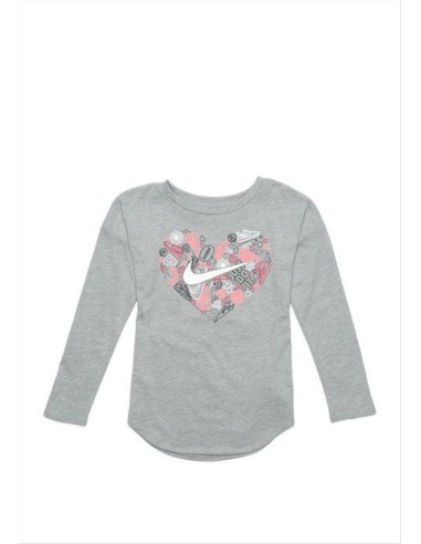 NIKE NKG DOODLE HEART MODERN LS TEE  | Deriusport.it