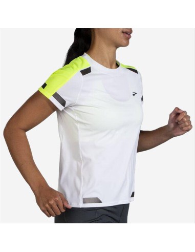 BROOKS RUN VISIBLE SHORT SLEEVE WOS  | Deriusport.it