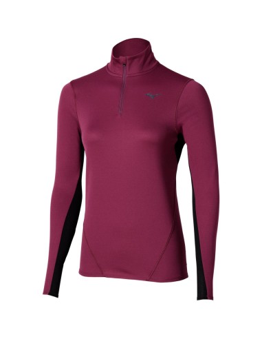 MIZUNO MAGLIA DA DONNA THERMAL CHARGE H ZIP LOG SLEEVE  | Deriusport.i